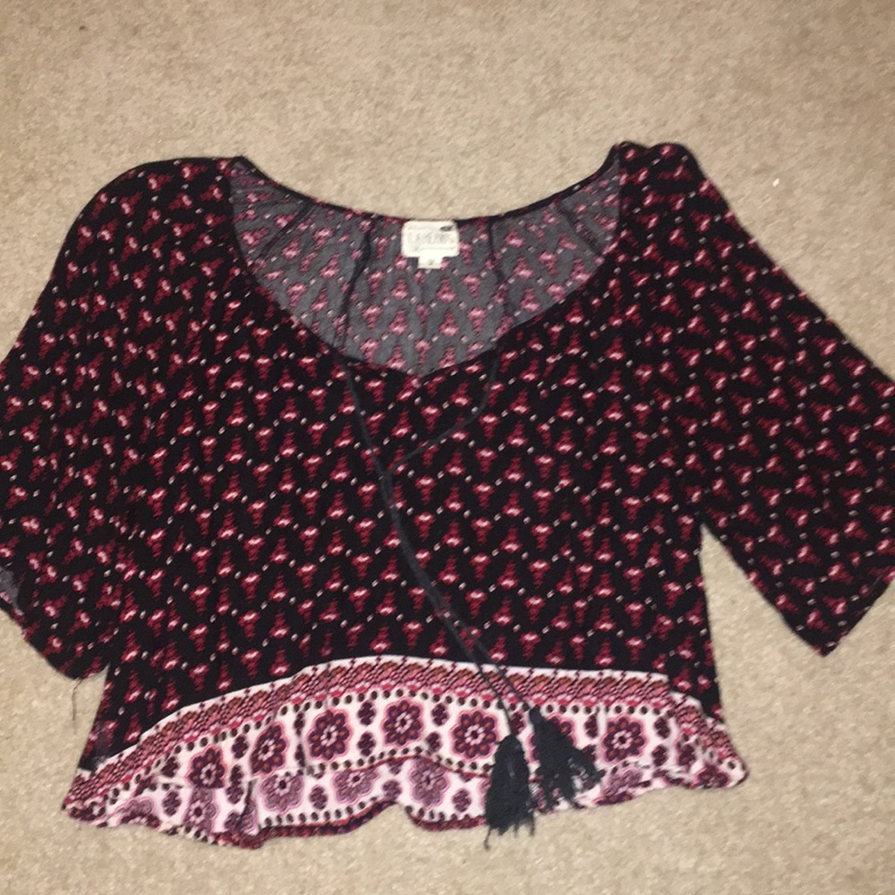 cropped nice blouse